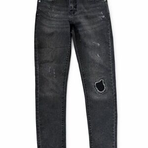 Trendy Kids' Distressed Charcoal Jeans